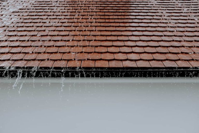 water-running-tiled-roof